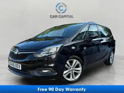 Black Used 2016 Vauxhall Zafira Tourer SRi MPV | £6,225 (Fair price)