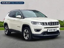 White Used 2019 Jeep Compass Limited SUV | £10,578 (Expensive)