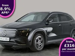 Black Used 2022 Mercedes EQA250 AMG line SUV | £21,937 (Fair price)