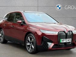 Red Used 2022 BMW iX M Sport SUV | £52,195 (Fair price)