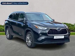 Black Used 2021 Toyota Highlander SUV | £32,995 (Fair price)