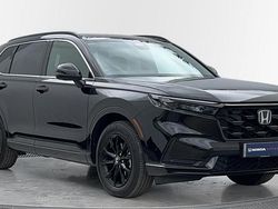 Solid crystal black Used 2024 Honda CR-V Advance SUV | £38,570 (Fair price)