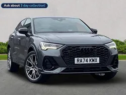 Grey Used 2025 Audi Q3 Black Edition SUV | £37,775 (A bit pricey)