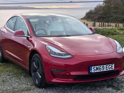 Red Used 2019 Tesla Model 3 Long Range AWD Sedan | £17,495 (Fair price)