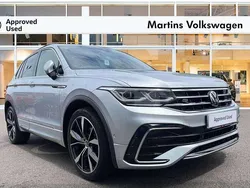 Silver Used 2023 VW Tiguan R-line Edition SUV | £28,295 (A bit pricey)
