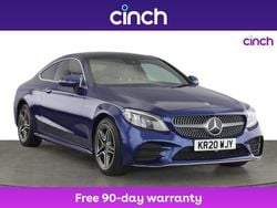 Blue Used 2020 Mercedes C300 AMG Line Premium Plus Coupe | £23,949 (A bit pricey)