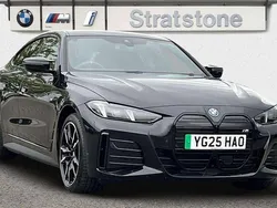 Black Used 2025 BMW i4 Shadowline Sedan | £49,599 (Fair price)