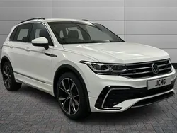White Used 2023 VW Tiguan R-line SUV | £26,250 (Fair price)