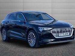 Mythos black Used 2020 Audi e-tron Comfort SUV | £23,550 (Fair price)
