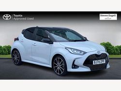 Grey/black Used 2024 Toyota Yaris Hybrid Sport Hatchback | £24,143 (Expensive)