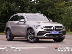 Silver Used 2020 Mercedes GLC220 AMG line Estate | £20,399 (Fair price)