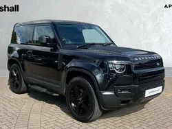 Metallic santorini black Used 2022 Land Rover Defender HSE SUV | £48,526 (Super price)