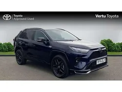 Blue Used 2024 Toyota RAV4 Hybrid Sport SUV | £39,690 (Expensive)