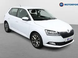 White Used 2021 Skoda Fabia SE Drive Hatchback | £11,449 (Fair price)