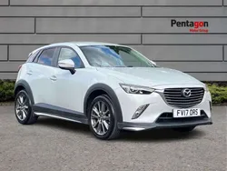 Silver Used 2017 Mazda CX-3 Inclusive SUV | £10,950 (Fair price)