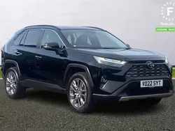 Black Used 2022 Toyota RAV4 Hybrid SUV | £27,699 (Good price)