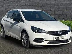 White Used 2021 Vauxhall Astra SRi Hatchback | £10,295 (Fair price)