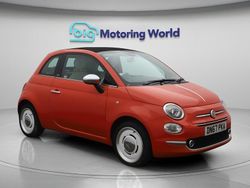 Red Used 2017 Fiat 500C S Cabriolet | £9,000 (A bit pricey)
