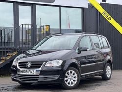 Black Used 2008 VW Touran S MPV | £3,490