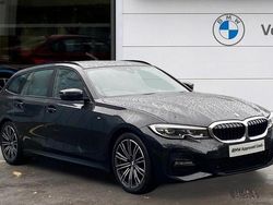Black Used 2021 BMW 320 M Sport Estate | £22,444 (Fair price)