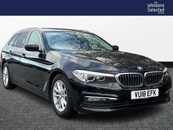Black Used 2018 BMW 520 Sport Line Estate | £13,572 (Good price)