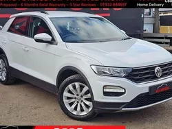 White Used 2020 VW T-Roc SE SUV | £11,995 (Fair price)