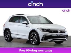 White Used 2020 VW Tiguan R-line SUV | £18,749 (Fair price)