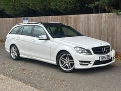 White Used 2014 Mercedes C220 Sport Edition Estate | £4,995 (Super price)