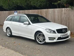 White Used 2014 Mercedes C220 Sport Edition Estate | £4,995 (Super price)