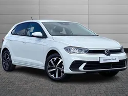 Pure white New 2025 VW Polo Match Hatchback | £20,060 (Fair price)