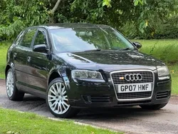 Black Used 2007 Audi A3 Sportback Design Hatchback | £1,495