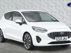 White Used 2023 Ford Fiesta Titanium X Hatchback | £15,000 (Fair price)