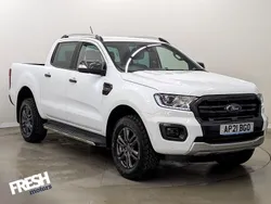 Frozen white (solid paint) Used 2021 Ford Ranger Wildtrack Pickup | £20,490 (Fair price)