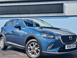 Blue Used 2018 Mazda CX-3 SUV | £9,950 (Fair price)