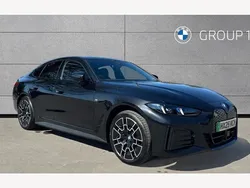 Black sapphire metallic paint Used 2025 BMW i4 M Sport Sedan | £46,395 (Good price)