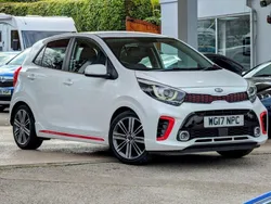 White Used 2017 Kia Picanto GT-Line Hatchback | £7,595 (Fair price)