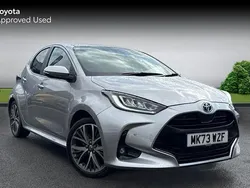 Silver Used 2023 Toyota Yaris Hybrid Hatchback | £19,509 (Good price)