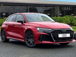 Red New 2025 Audi RS3 Comfort Sedan | £63,015