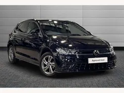Black Used 2023 VW Polo R-line Hatchback | £20,349 (Fair price)