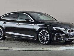 Black Used 2022 Audi A5 S-Line Hatchback | £24,098 (Good price)