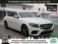 White Used 2019 Mercedes E220 AMG line Sedan | £15,470 (Good price)