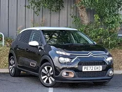 Black Used 2022 Citroën C3 PureTech Hatchback | £12,498 (Fair price)