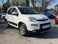 White Used 2013 Fiat Panda 4x4 S Hatchback | £6,495 (Fair price)