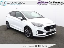 White Used 2022 Ford Fiesta ST-Line Hatchback | £16,667 (Expensive)