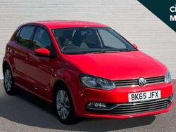 Red Used 2015 VW Polo SE Hatchback | £10,451 (Fair price)