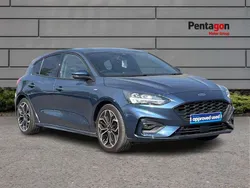 Blue Used 2022 Ford Focus ST-Line X Hatchback | £16,995 (Fair price)