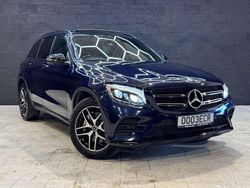 Blue Used 2015 Mercedes GLC250 AMG Line Premium Plus SUV | £13,995 (Fair price)