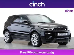 Black Used 2018 Land Rover Range Rover evoque HSE Dynamic SUV | £13,999 (Super price)