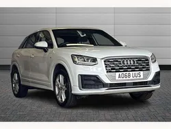 White Used 2018 Audi Q2 S-Line SUV | £14,900 (Fair price)