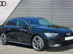 Black Used 2025 Audi A3 S-Line Sedan | £29,990 (A bit pricey)
